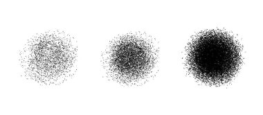 Rastgele tahılla sprey ve benek vektör dokusu ve dağınık sıçrama etkisi. Modern ya da klasik tasarım için soyut arkaplan deseni. Dekoratif grunge yüzey vektör çizimi