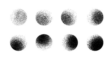Rastgele tahılla sprey ve benek vektör dokusu ve dağınık sıçrama etkisi. Modern ya da klasik tasarım için soyut arkaplan deseni. Dekoratif grunge yüzey vektör çizimi