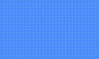 İnce çizgileri ve geometrik hassasiyeti olan mavi milimetre ızgara kağıt dokusu. Teknik çizimler, planlar, matematik ya da mühendislik kavramları. Kusursuz arkaplan ve asgari soyut tasarımlar