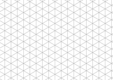 Modern düzende üçgenler ve geometrik desenler içeren bir ızgara. Soyut tasarım, 3 boyutlu görselleştirme, mimari taslak, teknik illüstrasyon. Kusursuz doku yaratıcı dijital arkaplan