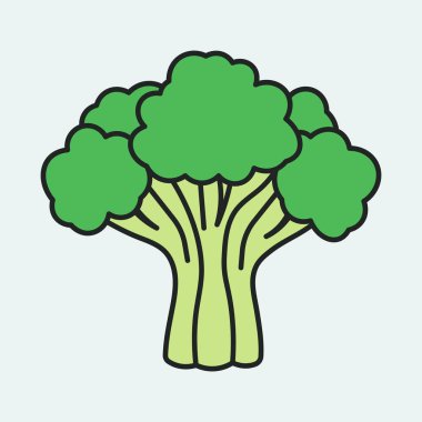 Taze yeşil brokoli çiçekleri sağlıklı sebze yemekleri.