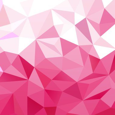 pembe üçgen arka plan beyaz ışık gradyan ile.