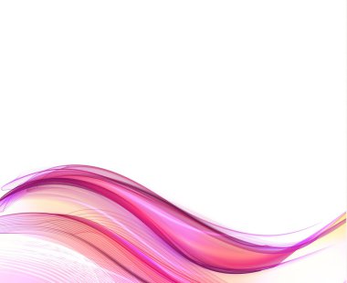 ışık ve gölge yumuşak dalgalar ile parlak pembe dalgalar. vektör arka plan 