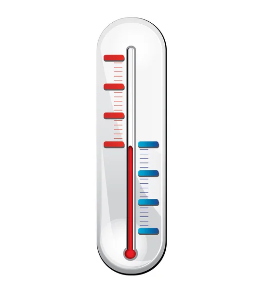 Icona di un termometro, temperatura — Vettoriale Stock