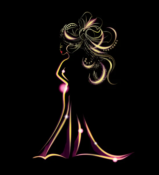 Lady logo Vector Art Stock Images | Depositphotos