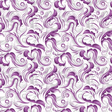 abstract ornamment blue pattern