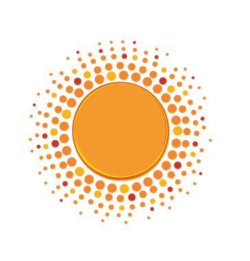 çizgi film güneş sembolü