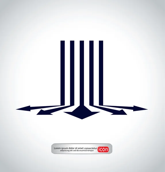 business distribution symbol