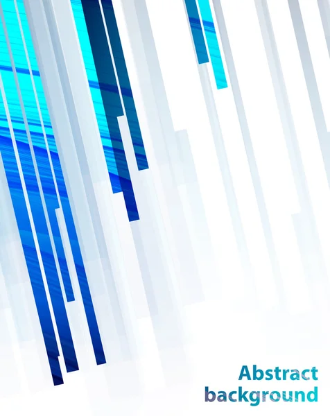 抽象的なブルー ストライプの背景 — ストックベクタ