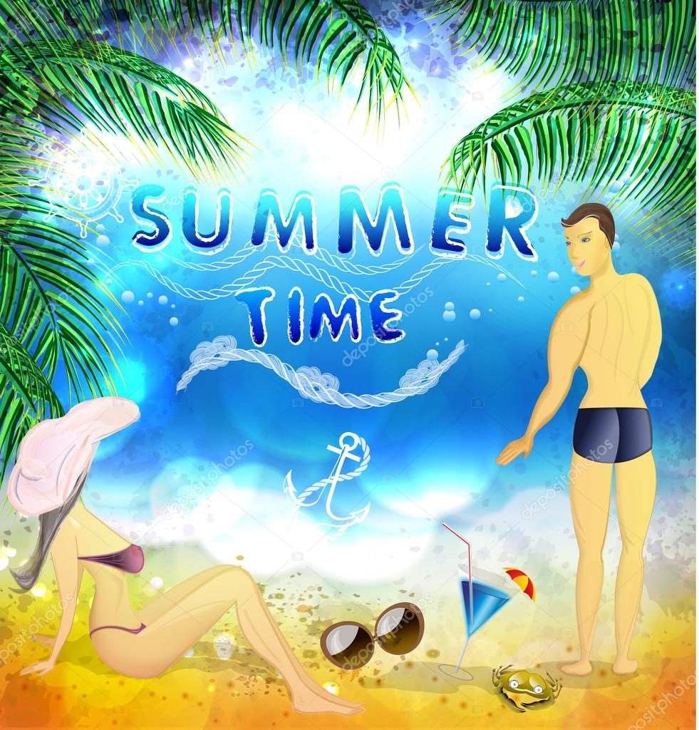 summer time, travel concept