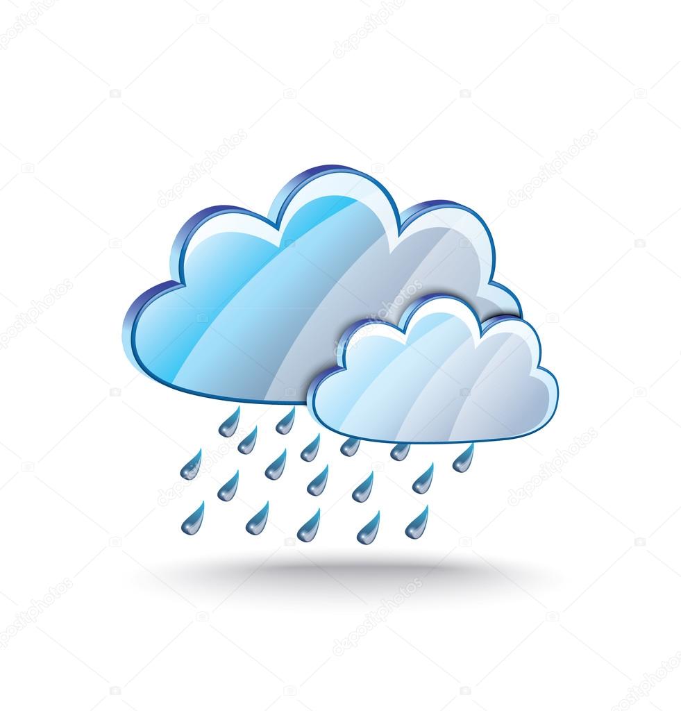 weather, rain icon