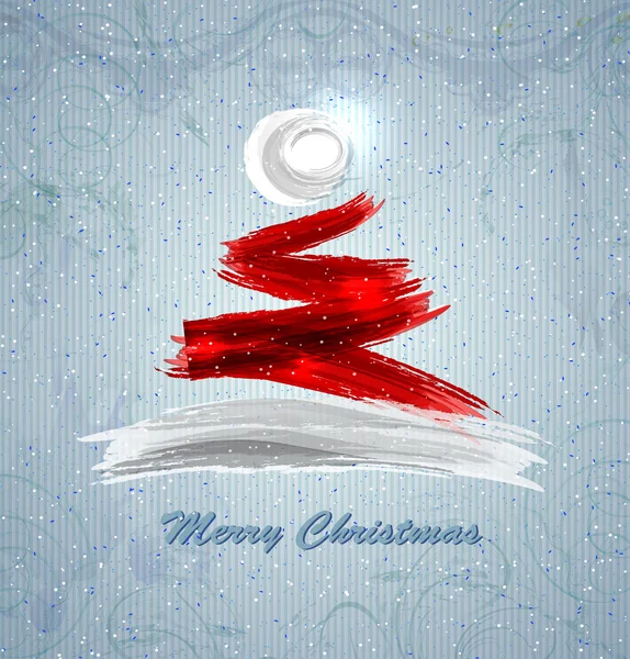 Carte de Noël avec — Image vectorielle