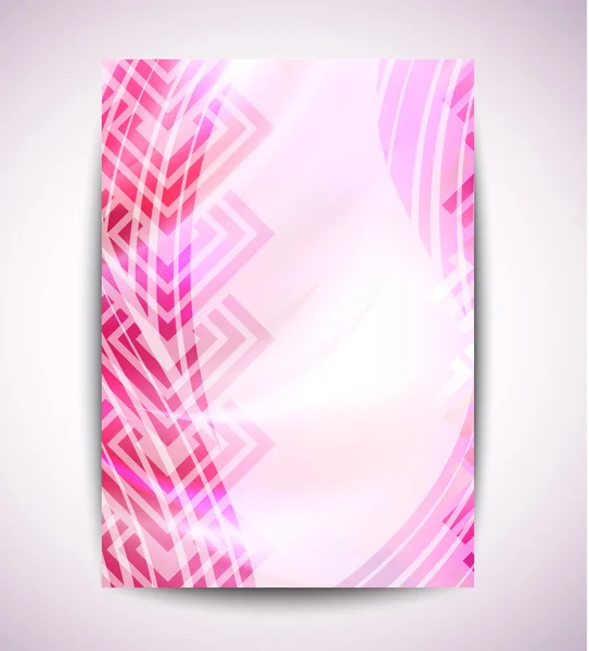 Nice flyg vävnad, bakgrund med djupt rosa färger — Stock vektor