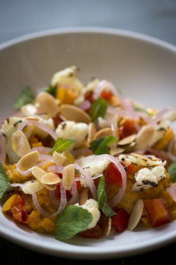 Kurutulmuş karnabahar ana yemek