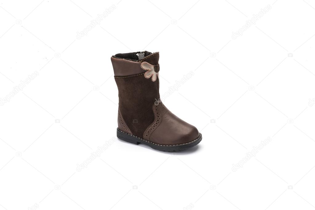 leather childrens boots
