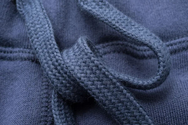 Primer plano de cordones azules — Foto de Stock