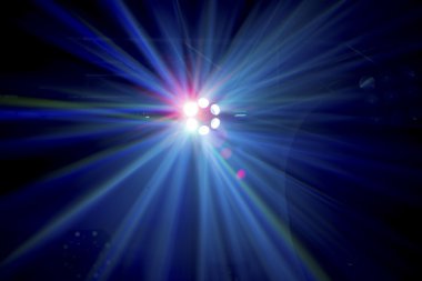 Tek renkli ışık disko