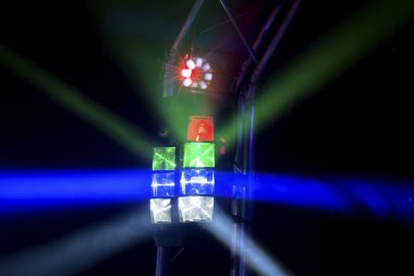 Disko ışık ışınları