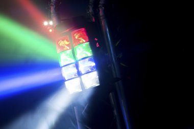 Disko ışık Smoky kirişler