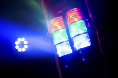 hareketli gece kulübü ışık etkisi