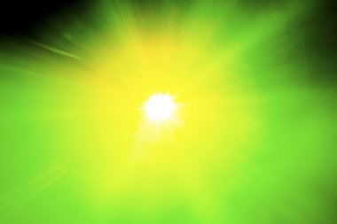 Yeşil ışık flaş