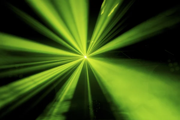 Luz disco verde — Foto de Stock