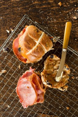 Pastırma Cross Buns ve Yayilim bıçak tel raf soğutma 