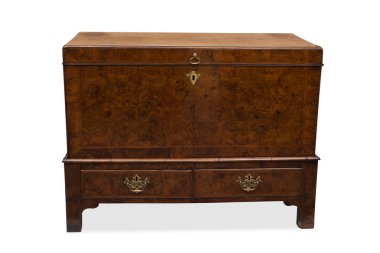 Bir Vintage ahşap gövde veya göğüs