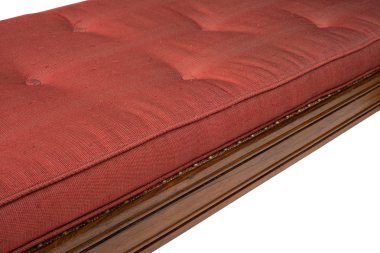 Çerçeve ve Vintage bir ahşap Daybed yatak
