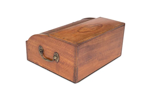Ящик винтажной кассы Wooden — стоковое фото