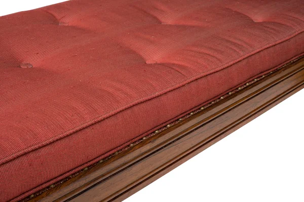 Frame and Mattress of a Vintage Wooden Daybed — Stock Photo, Image