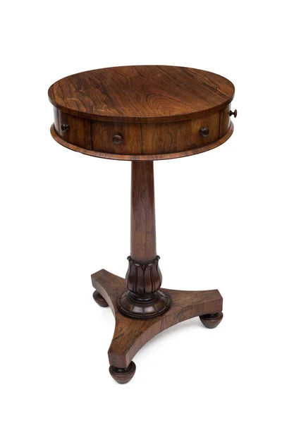 Antika ahşap davul sehpa