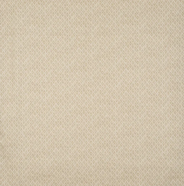 Diagonal, scalloped, padrão de diamante creme em algodão, linho fabr — Fotografia de Stock