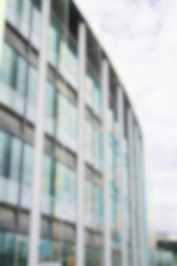 Arka plan bulanık cam ofis 