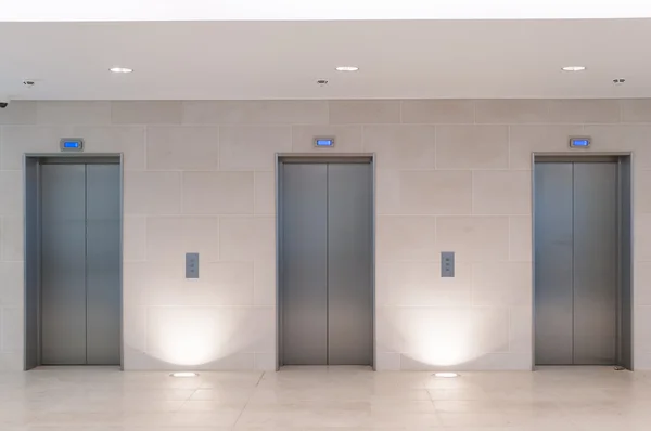 Three elevators — Stock Photo, Image