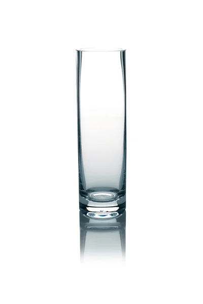 Drinking glass on a white background — Stock Photo, Image