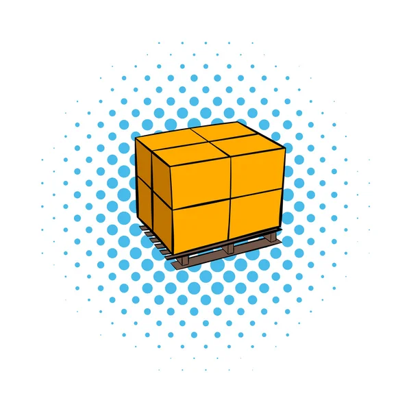 Pallet comics icon — Stock Vector