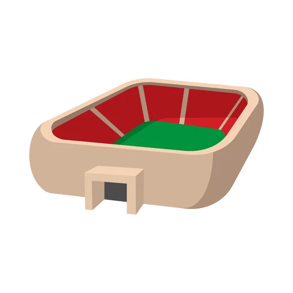 Sport stadion cartoon icoon — Stockvector