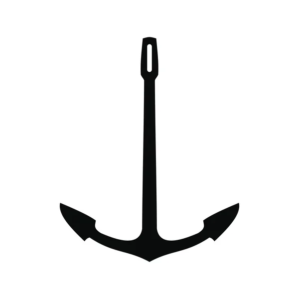 Old anchor icon — Stock Vector