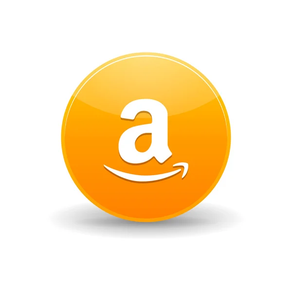 Amazon alt icono en estilo simple — Vector de stock