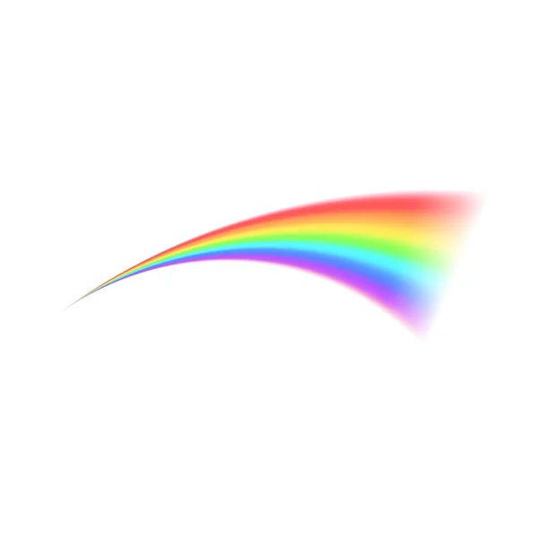 Rainbow ikon, realistisk stil — Stock vektor