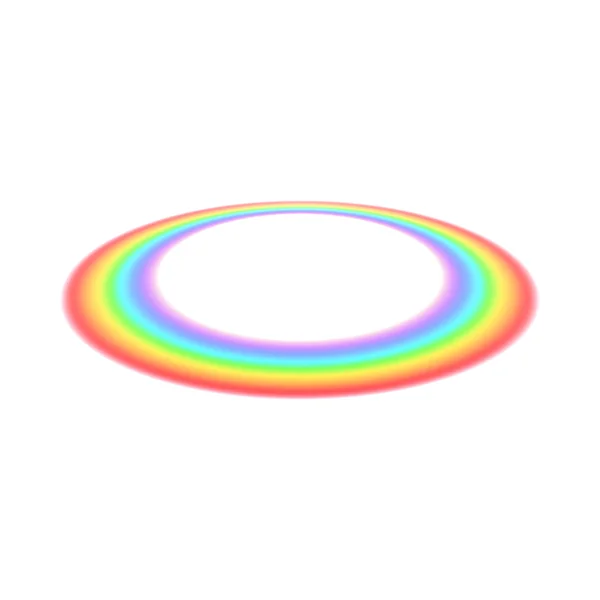 Reainbow icon, realistic style — стоковый вектор