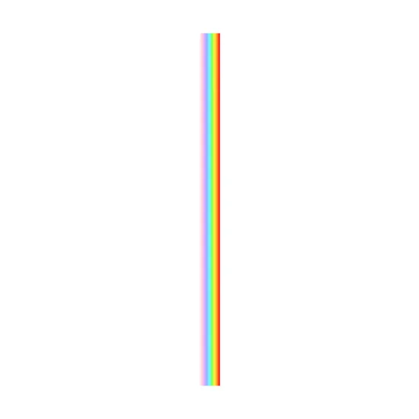Regenbogen-Ikone, realistischer Stil — Stockvektor