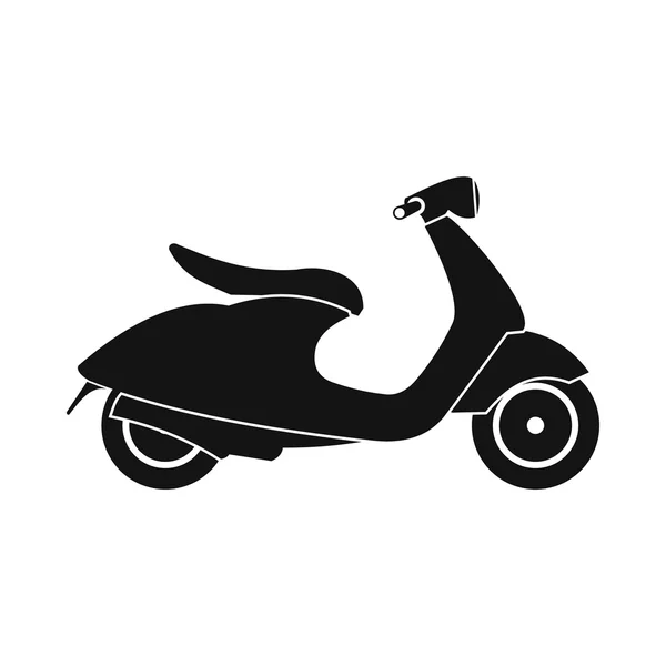 Classic scooter icon, simple style — Stock Vector