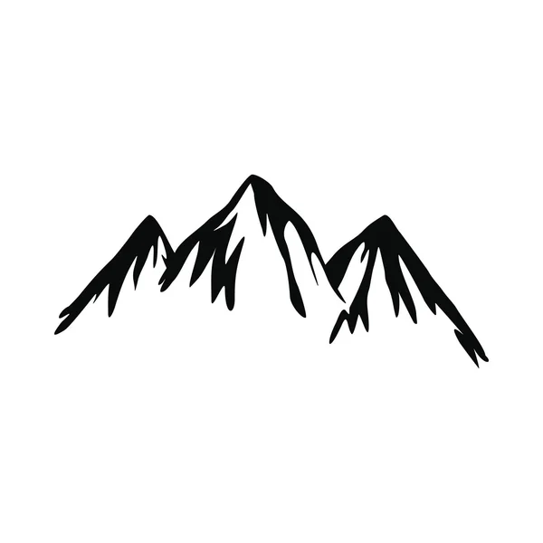 Icono de montaña, estilo simple — Archivo Imágenes Vectoriales