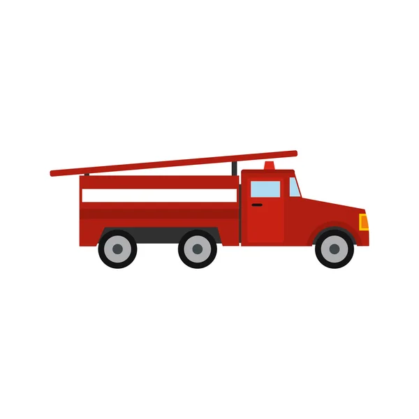 Icono de camión de bomberos — Vector de stock