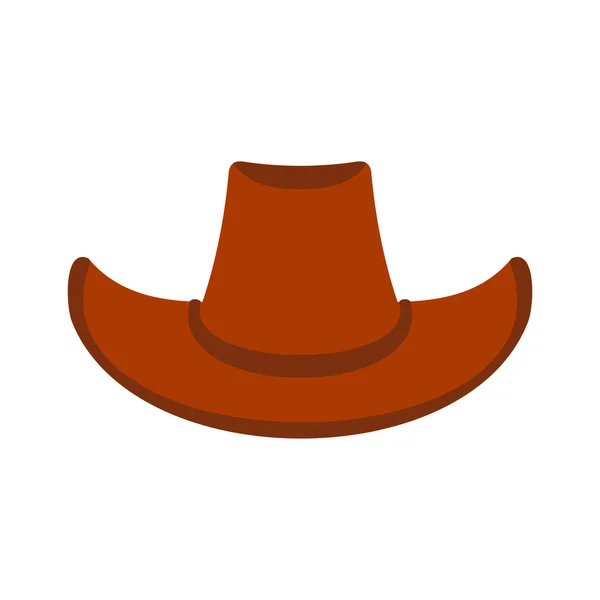 Cowboy hatt ikon — Stock vektor