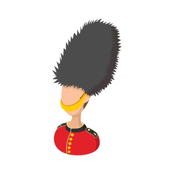 Eine Ikone der königlichen Garde, Cartoon-Stil — Stockvektor