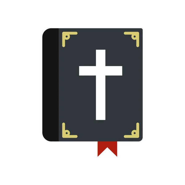 Biblia icono único — Archivo Imágenes Vectoriales