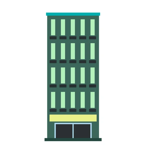 Ícone de edifício moderno — Vetor de Stock